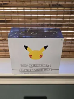 Pokemon TCG: 25th Anniversary Celebrations Elite Trainer Box (2021) SEALED NEW 820650809439 - Image 5
