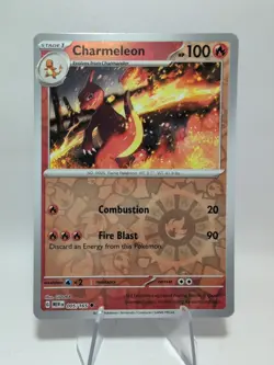 Charmeleon 005/165 Reverse Holo Scarlet & Violet 151 Pokemon TCG - Image 1