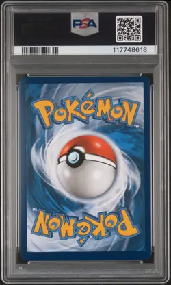 2017 POKEMON SUN & MOON SHINING LEGENDS SECRET #78 MEWTWO GX PSA 8 - Image 2