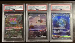 PSA 10 Charizard Venusaur Blastoise ex SAR set 201/165 sv2a Pokemon Japanese - Image 1