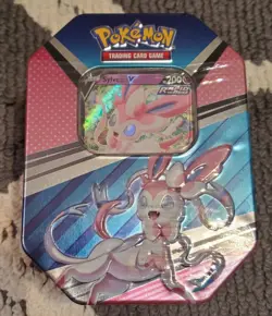 Pokemon TCG V Heroes Sylveon V Tin Sealed - Image 1