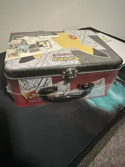 Pokemon 25th Anniversary Celebrations Treasure Chest Lunchbox Tin Factory SEALED - Image 4
