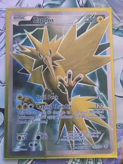 Pokemon TCG Zapdos 29/83 XY Generations Full Art Ultra Rare Holo - Image 1