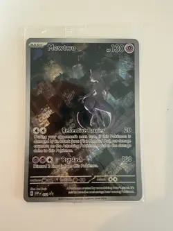 Pokemon TCG Mewtwo 052 Scarlet & Violet Promo Holo Card Sealed - Image 1