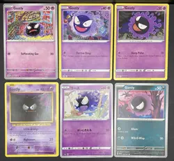 14x Pokemon Cards Gengar Haunter Gastly Lot - Holo XY Vintage Merlin GRADED TCG - Image 2