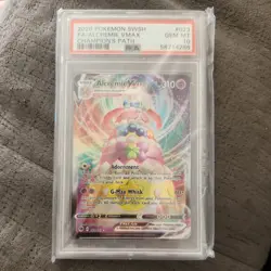 PSA 10 Alcremie Vmax Full Art 023/073 Pokemon TCG SWSH Champions Path - Image 1
