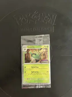 Pokemon Twilight Masquerade Sinistcha 022/167 BEST BUY STAMPED PROMO SEALED - Image 1