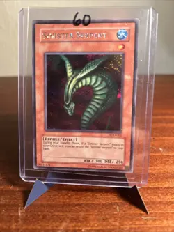 Yu-Gi-Oh! TCG Sinister Serpent SDD-002 Limited Secret Rare Card NM/LP Condition - Image 1