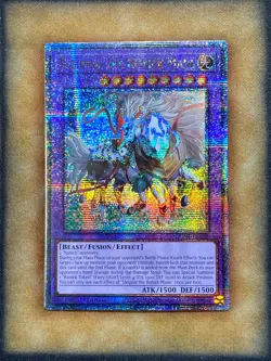 Yugioh Sleipnir the Runick Mane DUNE-EN035 Quarter Century Secret Rare 1st Ed NM - Image 1