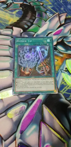 Yu-Gi-Oh! Runick Tip TAMA-EN029 Collector’s Rare 1st Edition NM - Image 2