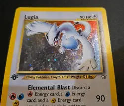 Pokemon Neo Genesis Lugia TCG 9/111 First Edition Holo Rare WOTC Pokemon Card - Image 2