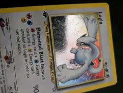 Pokemon Neo Genesis Lugia TCG 9/111 First Edition Holo Rare WOTC Pokemon Card - Image 5