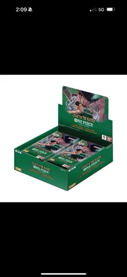 1x ONE PIECE CARD GAME: LEGACY OF THE MASTER BOOSTER BOX OP12 English - Image 1