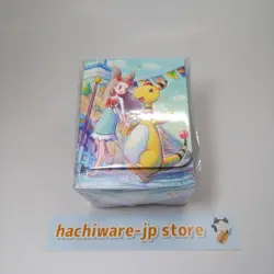 Jasmine & Ampharos Card Sleeves & Deck Case Japanese Pokemon Center Official - Image 2