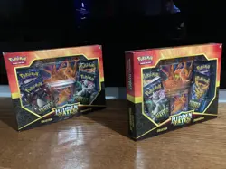 Two (2x) New Pokemon Hidden Fates Charizard GX Collection 4 Packs + Jumbo Card - Image 3