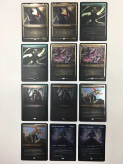 MTG Misprint/Miscut Card Lot - Magic The Gathering Misprint Cards - Ink Error - Image 1