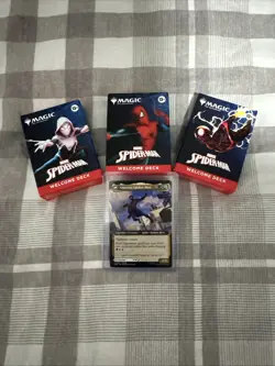 Magic The Gathering MTG Spider-Man 3 Welcome Decks NEW Sealed W/ Promo Card NYCC - Image 1