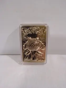 POKEMON LIMITED EDITION 23K GOLD PLATED TRADING CARD POLLIWHIRL - Image 2