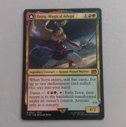 Terra, Magical Adept / Esperanto Terra - Final Fantasy MTG NM - Image 1