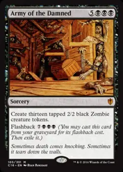 MTG - Army of the Damned - Commander 2016 - NM, English Magic FLAT RATE SHIP - Image 1