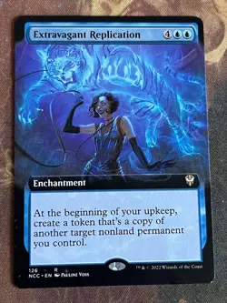 1x BORDERLESS EXTRAVAGANT REPLICATION - Capenna - MTG - Magic the Gathering - Image 1