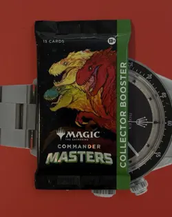 2023 Factory Sealed Magic MTG Commander Masters Collector Booster Pack - Image 1