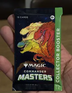 2023 Factory Sealed Magic MTG Commander Masters Collector Booster Pack - Image 2