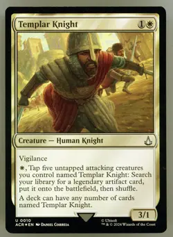 Templar Knight Universes Beyond: Assassin's Creed Foil - Image 1