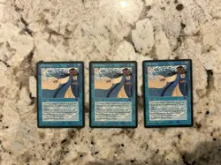 Mtg Hydroblast x3 - Magic the Gathering Hydroblast Hp-Damaged - Image 1