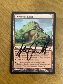 Spinerock Knoll X1 LP signed MTG - Lorwyn - Image 1