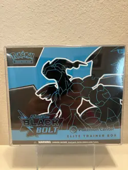 Pokemon Center ETB Black Bolt Elite Trainer Box New - Sealed - Image 1