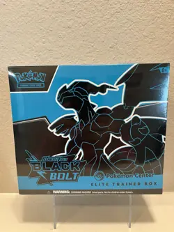 Pokemon Center ETB Black Bolt Elite Trainer Box New - Sealed - Image 2