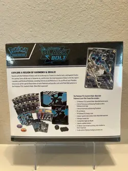 Pokemon Center ETB Black Bolt Elite Trainer Box New - Sealed - Image 3