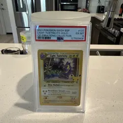 Light Toxtricity SWSH137 Celebrations Holo Black Star Promo Pokemon TCG PSA 6 - Image 3