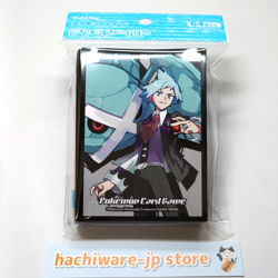 Steven & Metagross Black Ver. 64 Sleeves Japanese Pokemon Center Official - Image 1