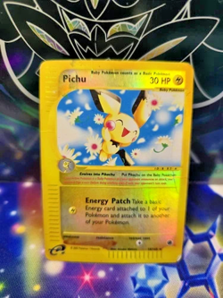 Pokemon TCG Pichu Expedition 22/165 Reverse Holo Holo Rare - Image 1