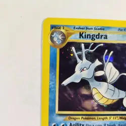 Kingdra #8/111 R - Pokemon TCG - Neo Genesis - Holo - MP/VG - Image 5