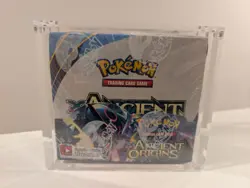 💎POKEMON TCG XY ANCIENT ORIGINS SEALED BOOSTER BOX WITH ACRYLIC CASE - Image 1