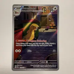 Pokemon TCG Mega Evolution Gumshoos 153/132 Illustration Rare NM Trump - Image 1