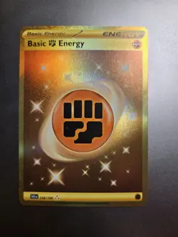Basic Fighting Energy 258/198 - Secret Rare - Pokemon SV01 Scarlet & Violet - Image 1