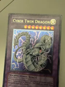 Cyber Twin Dragon (UTR) CRV-EN035 Cybernetic Revolution 1st Edition Ultimate - Image 3
