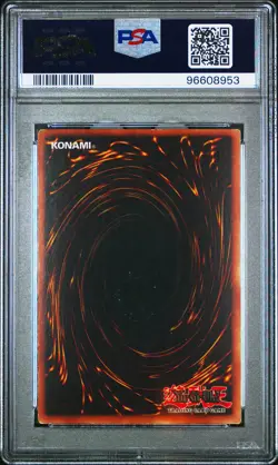 2002 YU-GI-OH! STARTER DECK: KAIBA #001 BLUE-EYES WHITE DRAGON PSA 5 - Image 2