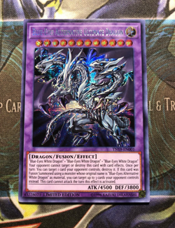 *** BLUE-EYES ALTERNATIVE ULTIMATE DRAGON *** SECRET RARE TN19-EN001 YUGIOH! - Image 1