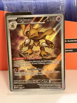 Alakazam - 009 - ME: Mega Evolutions Promo (MEP) Pokemon TCG Card, Sealed! - Image 1