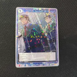 PROMO Crossbell Police Department English Trails Trading Card Game TCG Glitter - Image 1