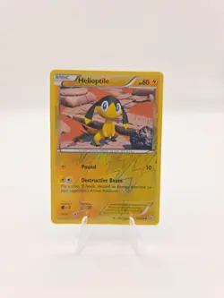 36/106 Helioptile Common Reverse Holo: Pokemon Trading Card Gam XY-02 Flashfire - Image 1
