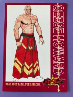 GEESE HOWARD REAL BOUT FATAL FURY SPECIAL SNK Card Japanese - Image 1