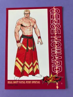 GEESE HOWARD REAL BOUT FATAL FURY SPECIAL SNK Card Japanese - Image 3