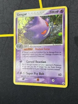 Gengar 5/92 - EX Legend Maker Holo Rare Pokemon Card - MP - Image 2
