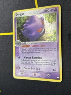 Gengar 5/92 - EX Legend Maker Holo Rare Pokemon Card - MP - Image 3